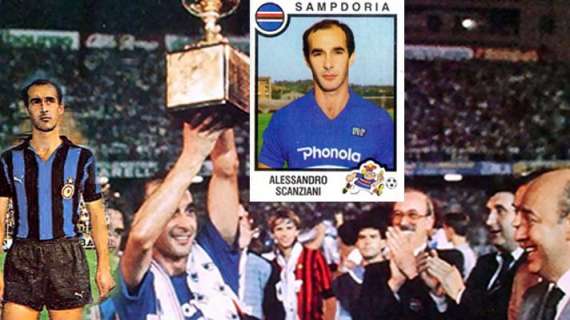 ALESSANDRO SCANZIANI: un grande capitano per una grande Sampdoria