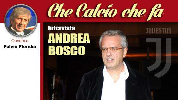 ANDREA BOSCO oggi a "Che calcio che fa" su www.silvermusicradio.it