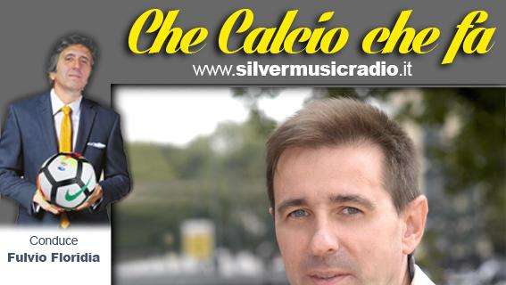 SERGIO MEAZZI oggi a "Che calcio che fa" su www.silvermusicradio.it