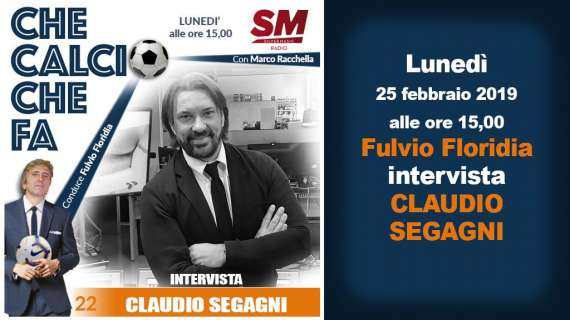 CLAUDIO SEGAGNI: il Globetrotter del Calcio in radio