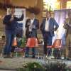 Della Valle fa il pieno di viola, sveglia alle 5 ma non rinuncia alla serata in piazza