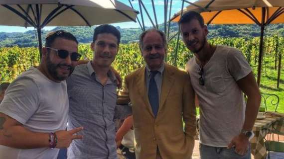 Rodriguez in Sardegna, Zarate a casa, l'ex Neto a Firenze