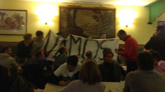 Ghersini arbitra in A ad Empoli, tifosi e striscione per far festa al ristorante