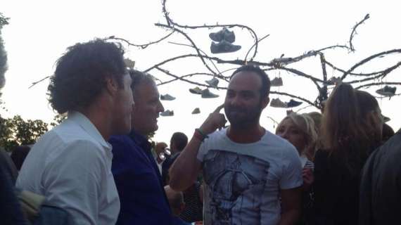 Spalletti e Galante animano il party di D'Acquasparta, tra sportivi e vip dello spettacolo