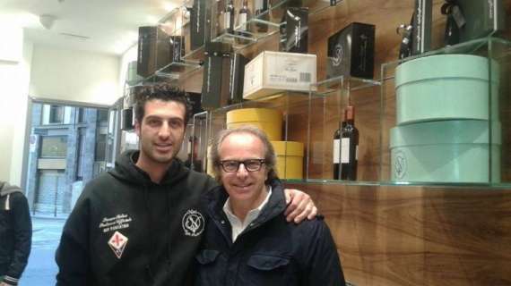 Della Valle, merenda nella pasticceria "viola" per scaricare la tensione