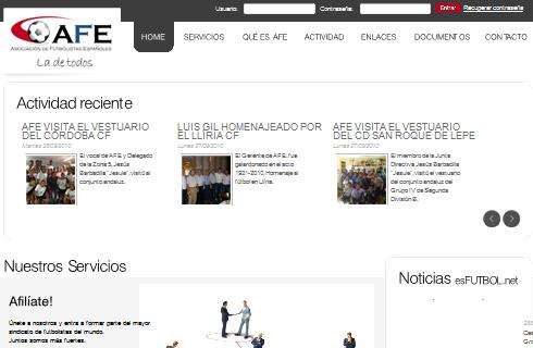 AFE lanza su nueva web.