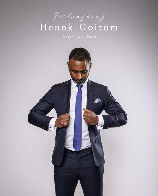 OFICIAL: Degerfors IF, Henok Goitom renueva hasta 2028