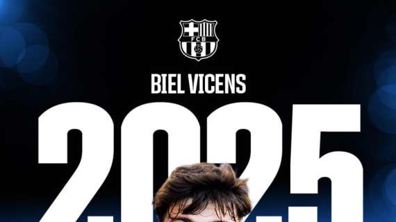 Barcelona Atlètic, contrato para el juvenil Biel Vicens