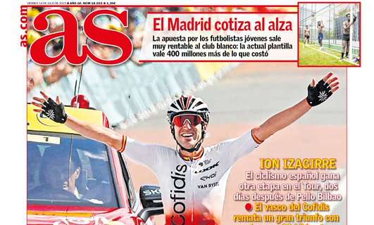 As: "El Madrid cotiza al alza".