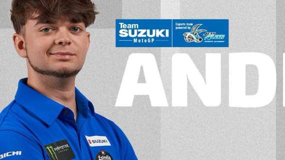 MotoGP Esports Championship, il team Suzuki presenta Andrea Saveri