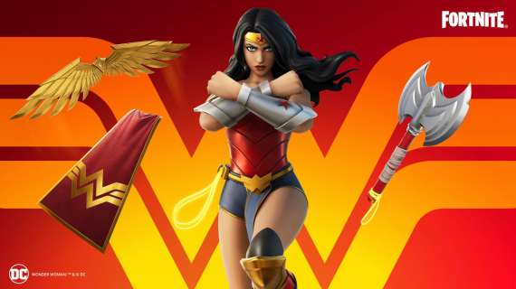 Fortnite, Wonder Woman al fianco degli altri membri della Justice League