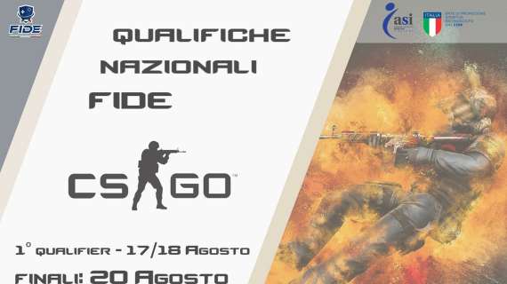 Eilat 2021, dal 17 agosto le qualifiche FIDE di CS:GO