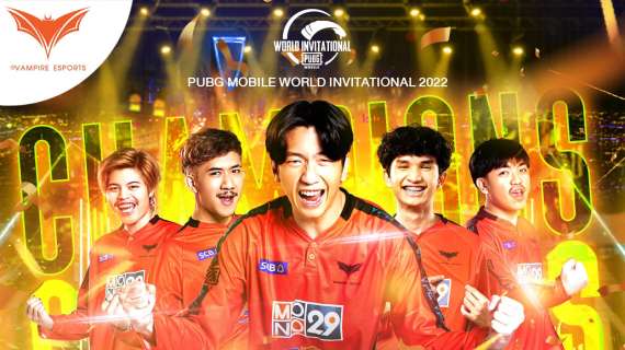 PUBG Mobile World Invitational 2022, vince il team Vampire Esports