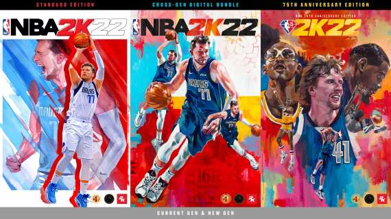 NBA 2K22, La 2k ha annunciato la data d'uscita e le copertine del gioco