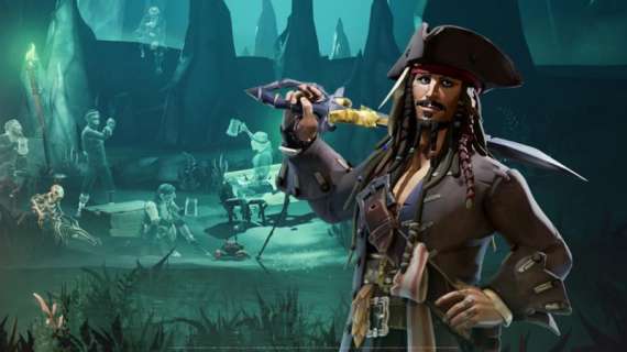 Il Capitan Jack Sparrow arriverà in Sea of Thieves, il videogioco sui pirati