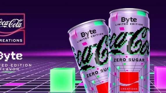 Coca-Cola, con Byte il primo gusto al sapore dei pixel