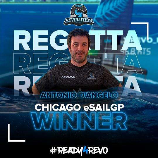 eSail GP, Antonio D'Angelo trionfa a Chicago e vola in finale