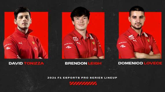 F1 Esports Series, il team Ferrari si presenta con due ex campioni della categoria