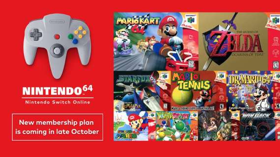 Il nuovo abbonamento Nintendo per i giochi N64 costerà 50 dollari al mese