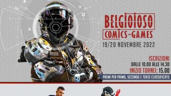 Belgioioso Comics and Games, weekend di tornei ed esports
