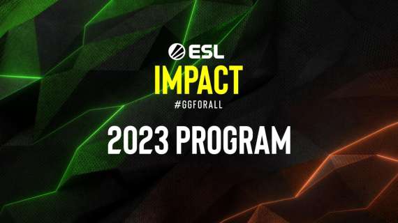 ESL FACEIT Group, ha presentato oggi il programma dell'ESL Impact 23