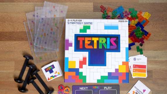 Ecco il nuovo gioco da tavolo di Tetris, il titolo arcade anni '80