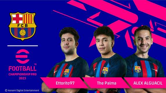 eFootball, il Barcellona presenta i players per la Championship Pro 2023