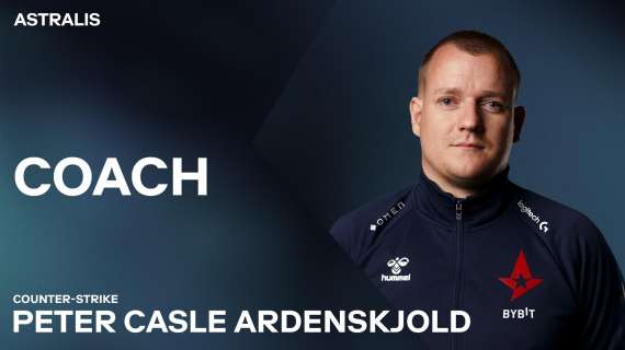 CS:GO, Peter "casle" Ardenskjold è il nuovo coach degli Astralis