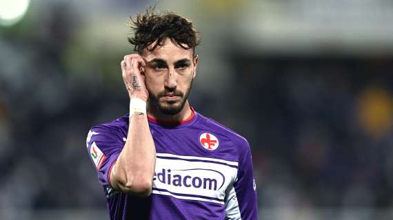 Il giocatore della Fiorentina Castrovilli sul canale dei Mkers con FIFA22