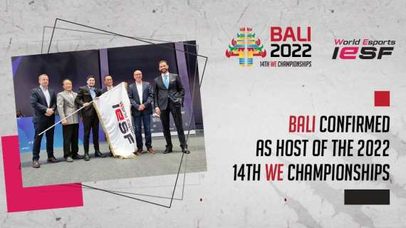 Esports World Championship, Bali confermata host finali 2022