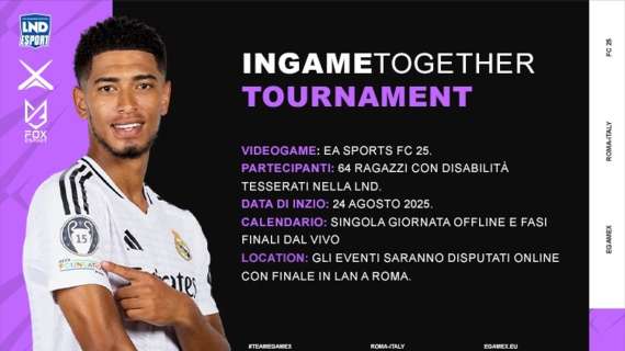 "In Game Together": il torneo eSport che abbatte le barriere, tra calcio virtuale, inclusione e Serie A