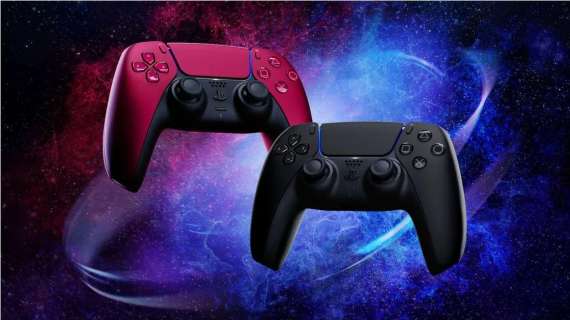 PS5, due nuovi controller DualSense: tonalità ispirate alle galassie