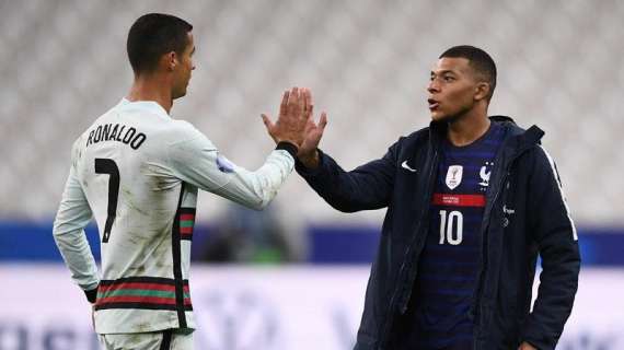 Portogallo-Francia Cristiano Ronaldo sfida Mbappe