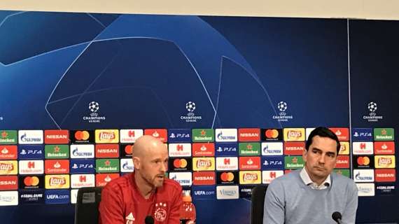ten Hag sfida la Juventus: "Sarà un Ajax coraggioso. De Jong? Vedremo se giocherà"
