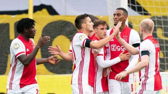 Ajax esagerato, tredici gol al Venlo e primato consolidato