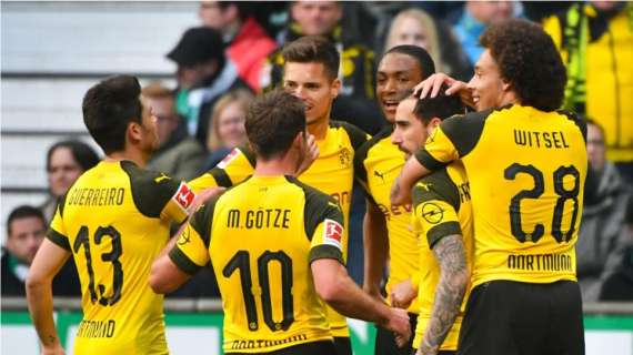 Il Borussia Dortmund ci crede ancora: 3-2 al Fortuna Düsseldorf e Bayern a -2