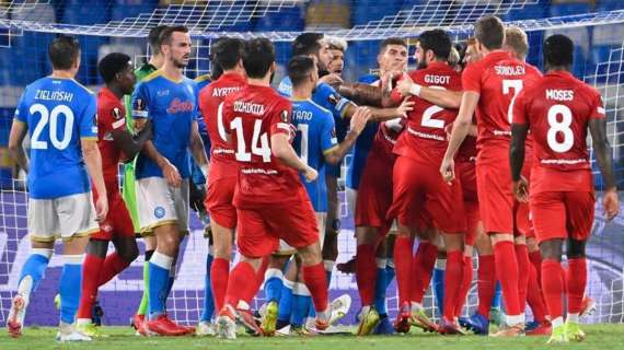 Partita pazza: contro lo Spartak arriva la prima sconfitta stagionale per il Napoli