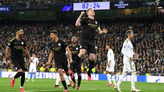 Real Madrid-Manchester City 1-2, LE PAGELLE: Isco non basta a Zidane, De Bruyne e Gabriel Jesus ribaltano tutto