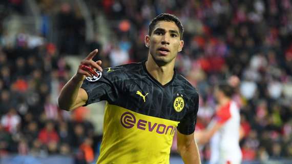 Dortmund, la doppietta di Hakimi regala il primo posto al BVB