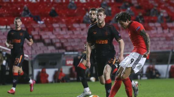 Rangers-Benfica finisce 2-2