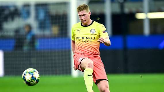 Manchester City, brutta notizia: De Bruyne fuori per due mesi