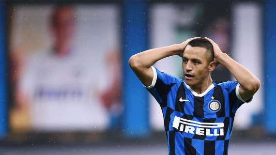 Inter, risentimento muscolare per Sanchez: in dubbio per le prossime sfide di Europa League