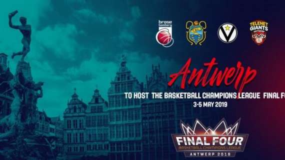 Basket, Champions League: la Final Four si disputerà ad Anversa