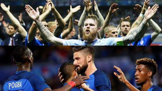 La travolgente vittoria della Francia contro la rivelazione Islanda ad Euro 2016