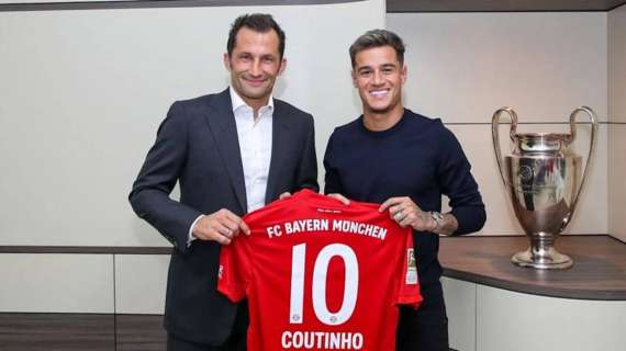 Bayern Monaco, le prime parole di Coutinho: "Spero di restare qui per molti anni"