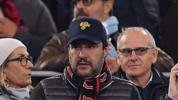 Salvini: "Da sportivo, italiano, milanese e milanista non posso pensare all’abbattimento del glorioso stadio di San Siro"