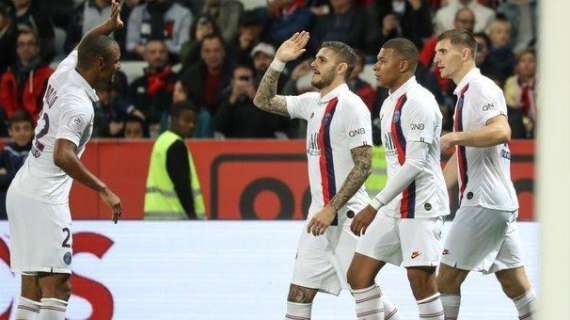 Ligue1, poker del PSG al Nizza: Icardi sempre più decisivo 