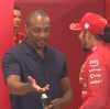 F1 | FP3, Capitan America Marvel ospite di Hamilton nel box Ferrari all’Hungaroring