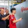 F1 | Ferrari - Brembo: festa grande con Vasseur, D'Ambrosio e Zhou