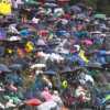 F1 | Gp Belgio, per sfuggire alla pioggia i DJ scaldano il pubblico